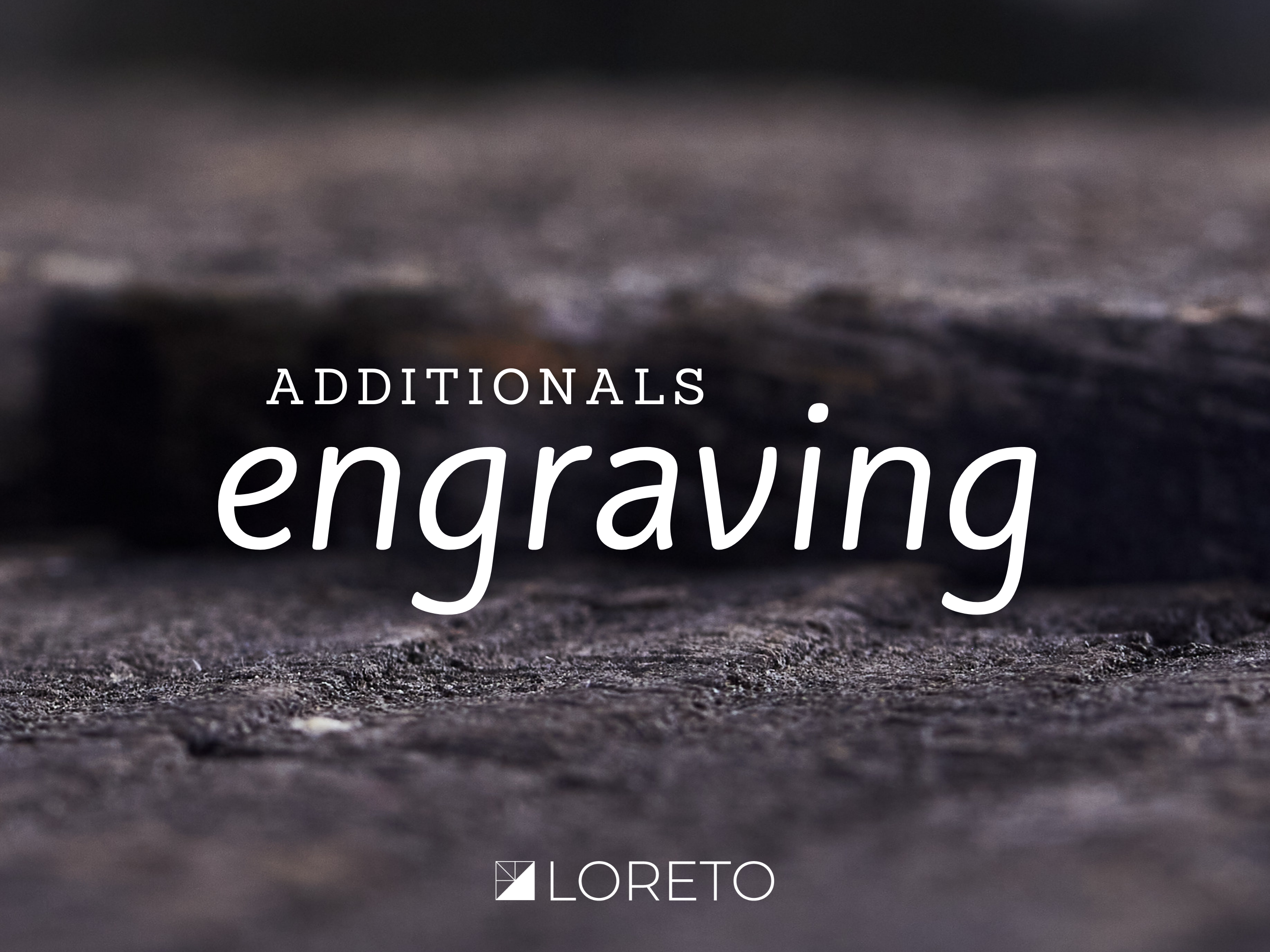 Engraving For One (1) Ring
