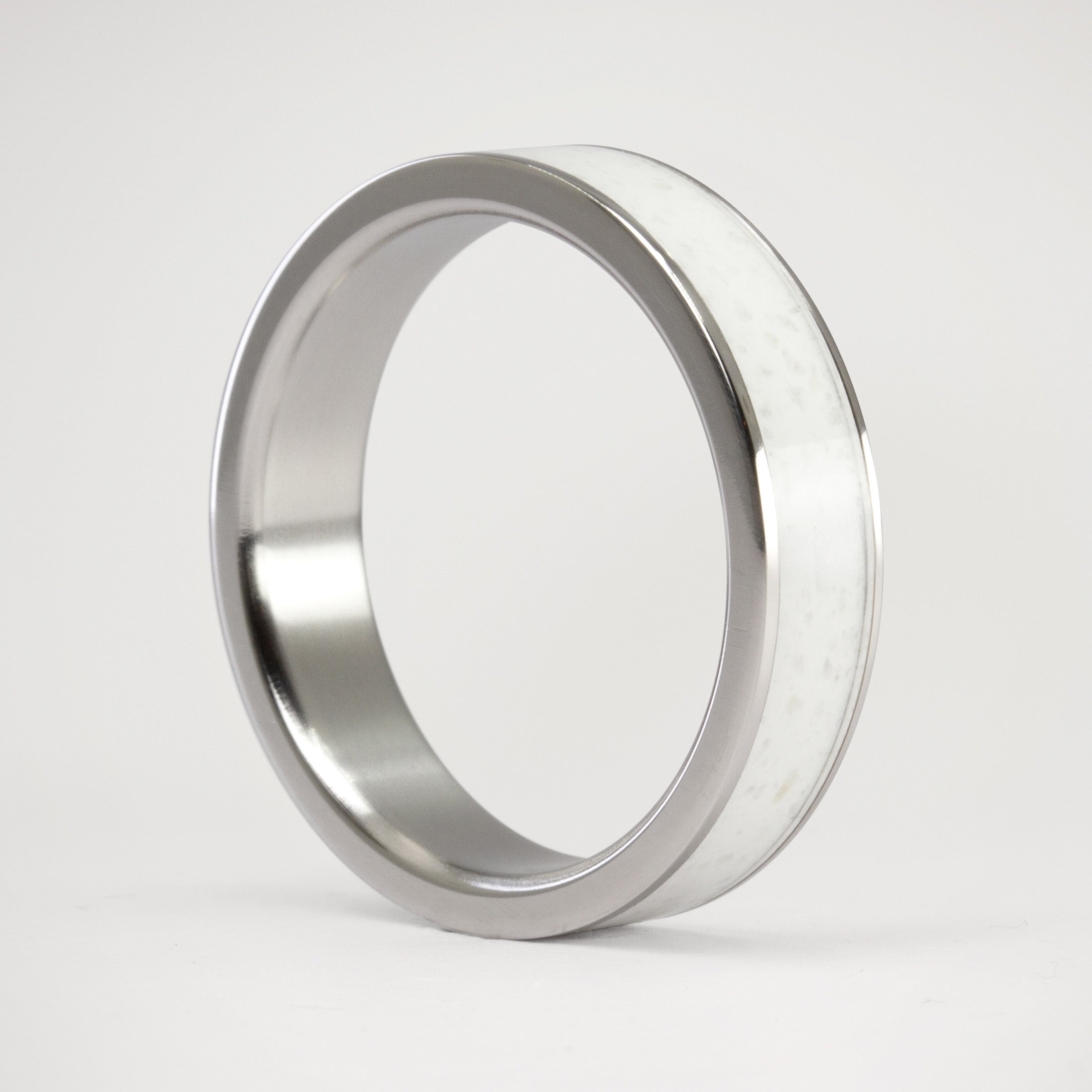 SET CARRARA MARBLE AND TITANIUM CLASSIC