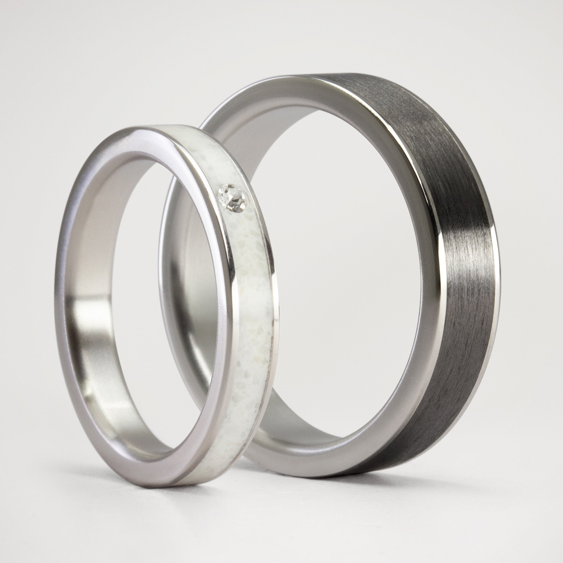 SET COMBINED CARRARA MARBLE AND CARBON FIBER CLASSIC