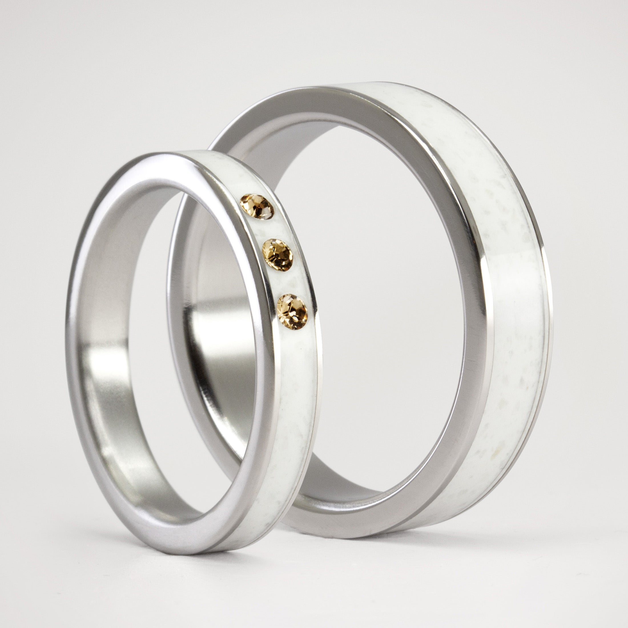 SET CARRARA MARBLE AND TITANIUM GOLD DELUXE EDITION