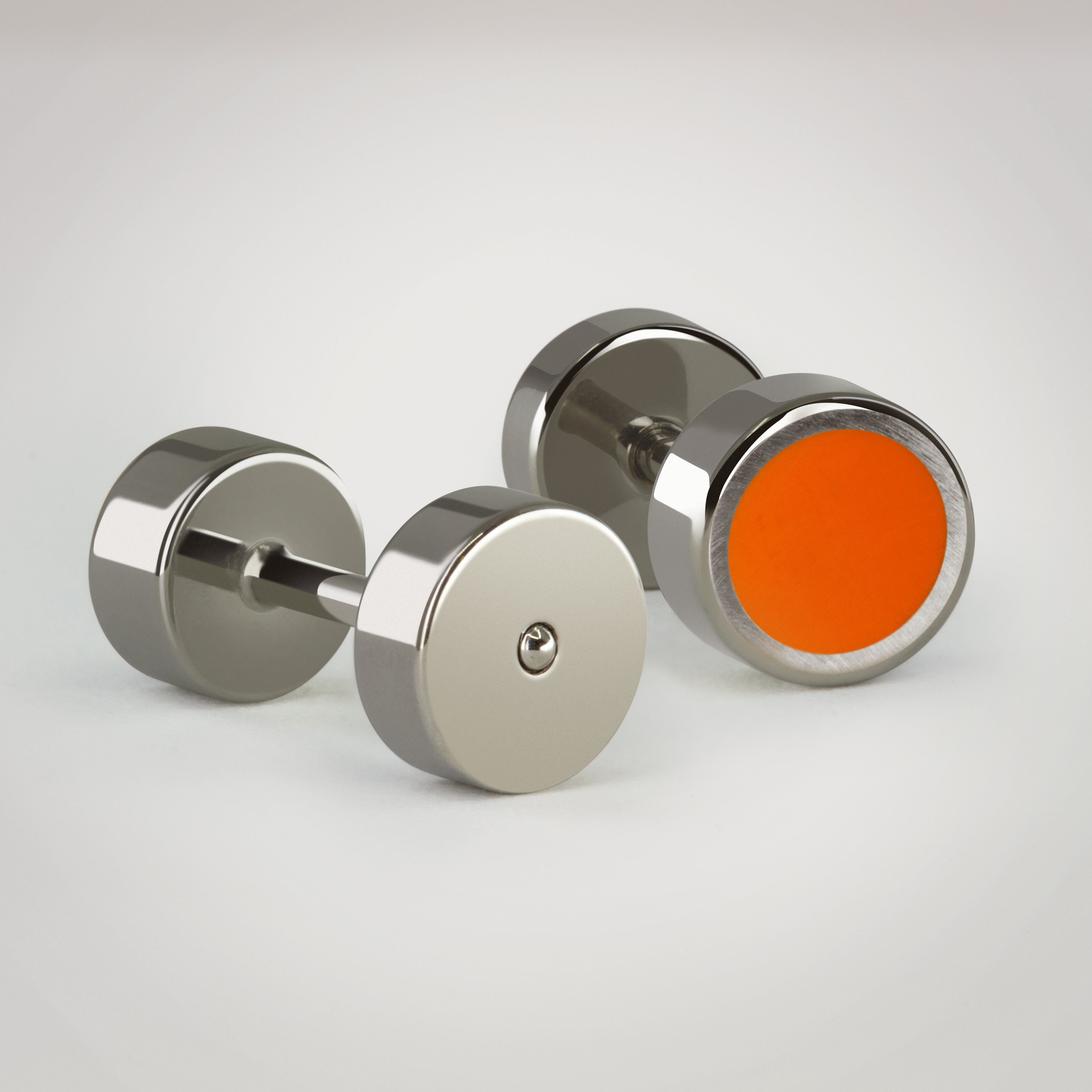 Titanium Orange Earrings S