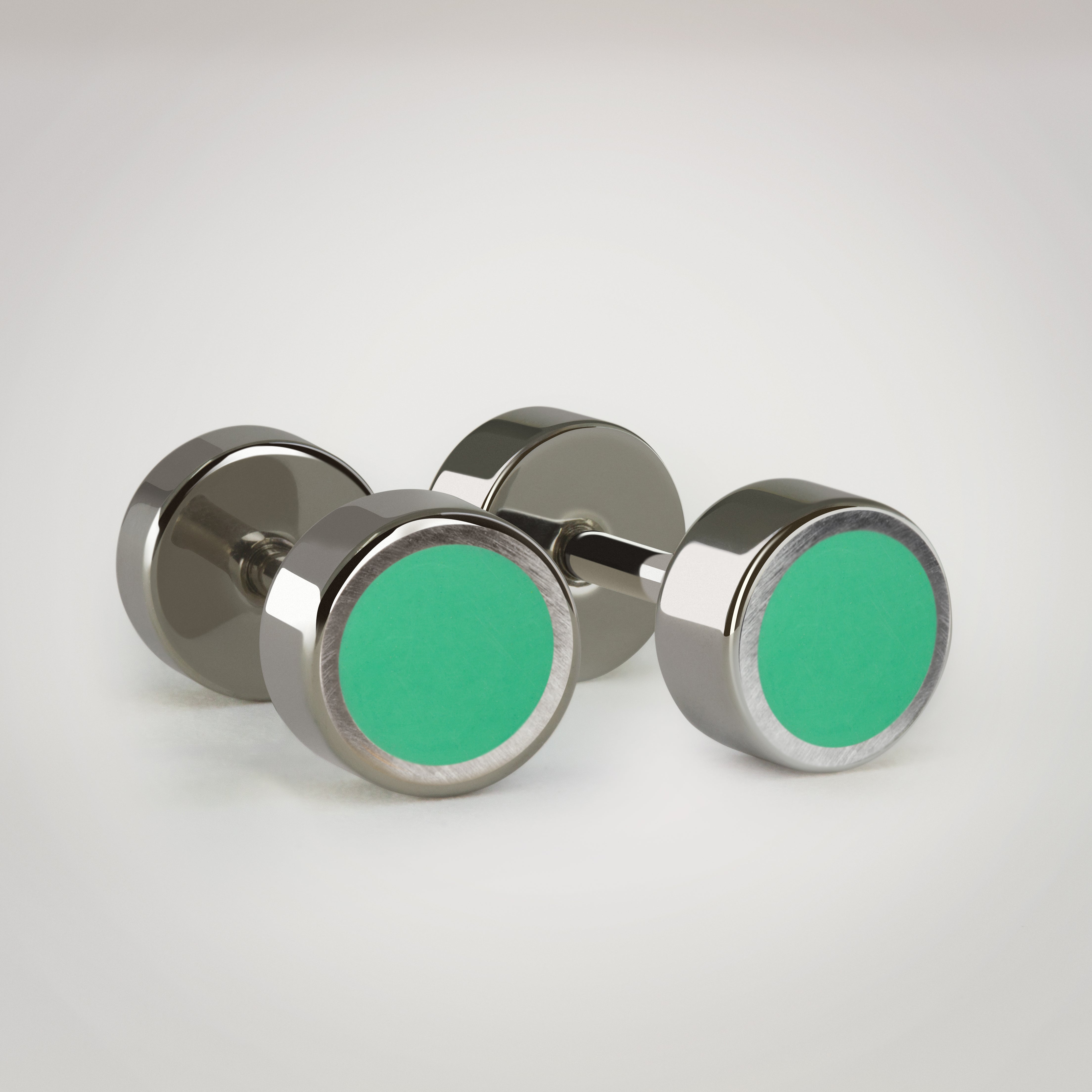 Titanium Aqua Earrings S