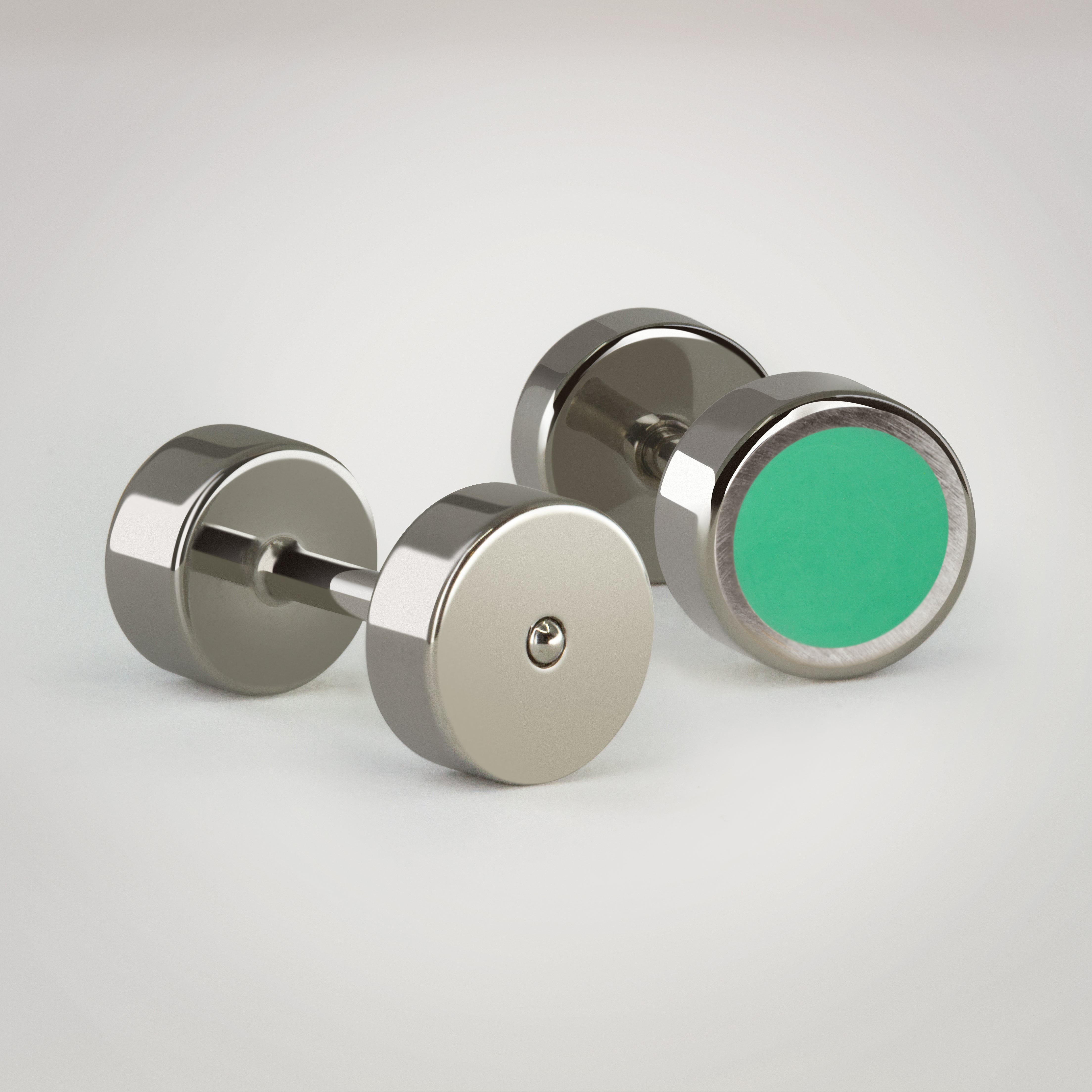 Titanium Aqua Earrings S