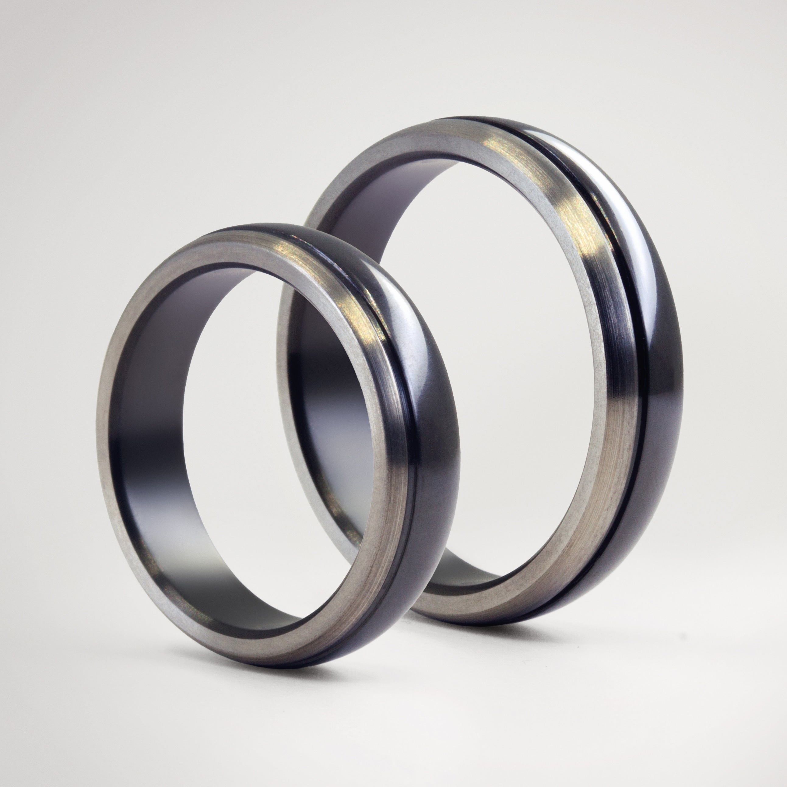 Set Brushed & Polished Zirconium