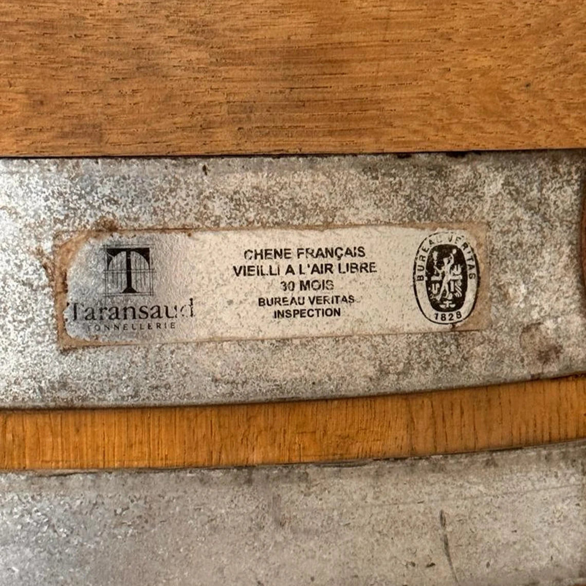 Carbon Fiber and Wine barrel oak wood Ring