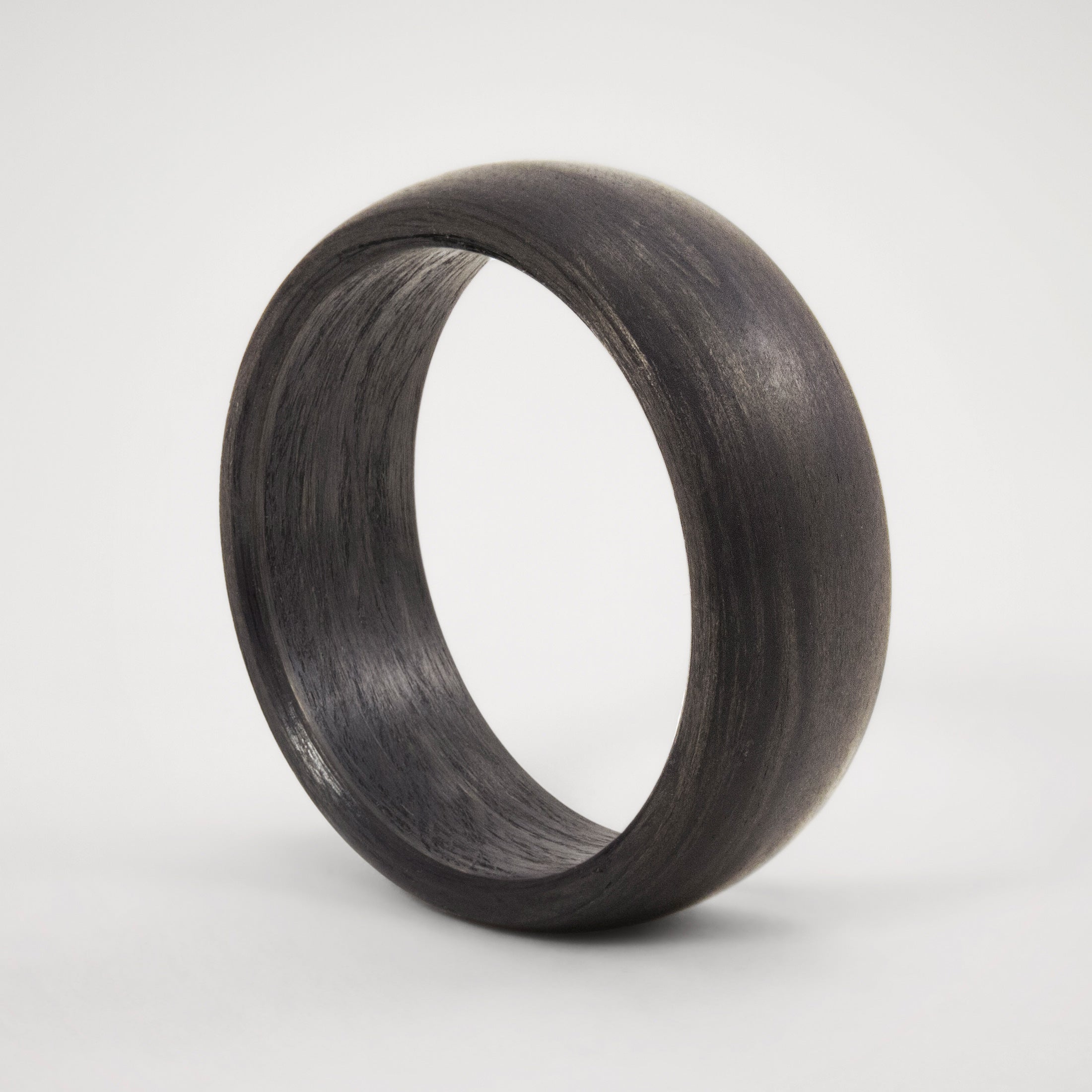 Rounded carbon fiber ring