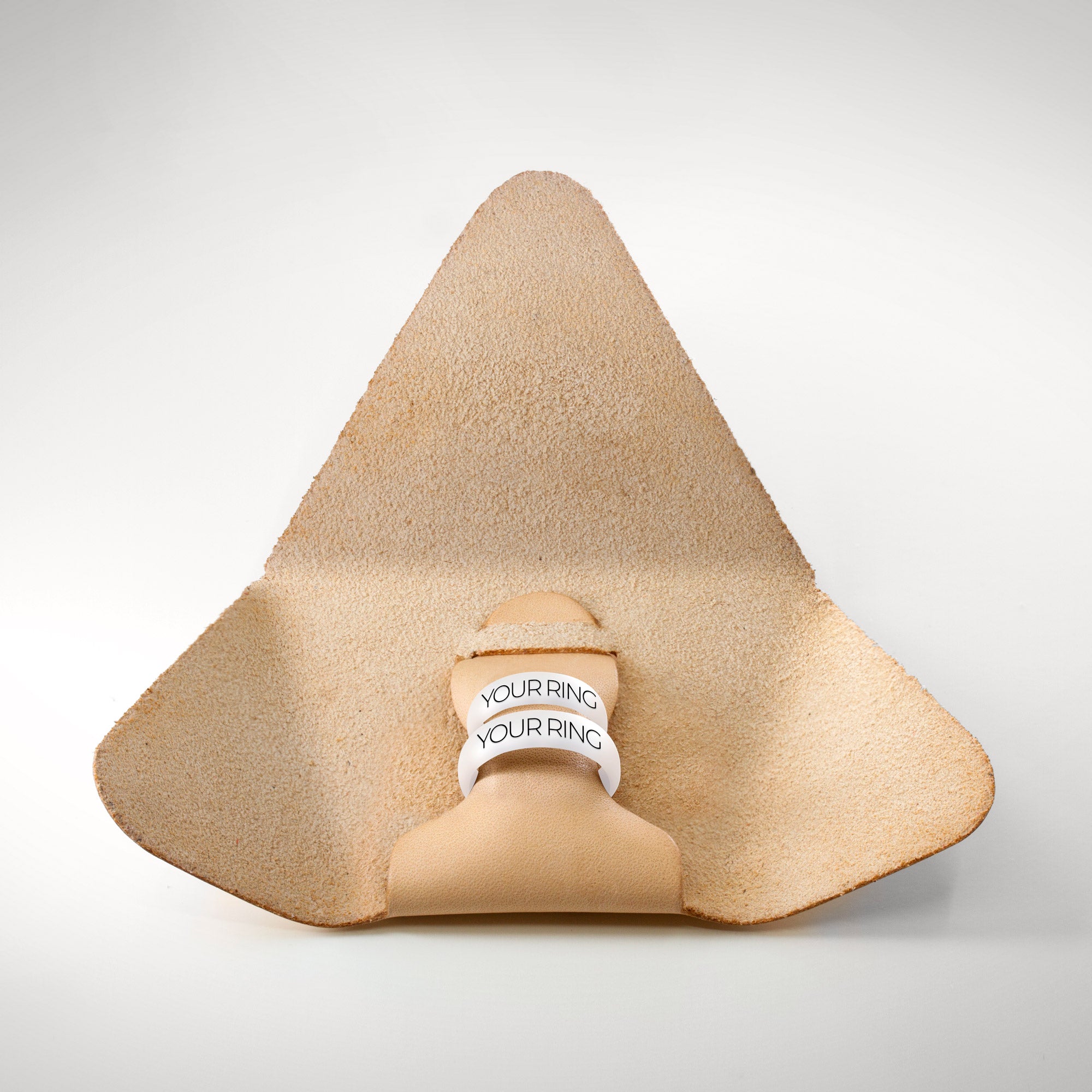 Set Brushed Zirconium with gold diamond