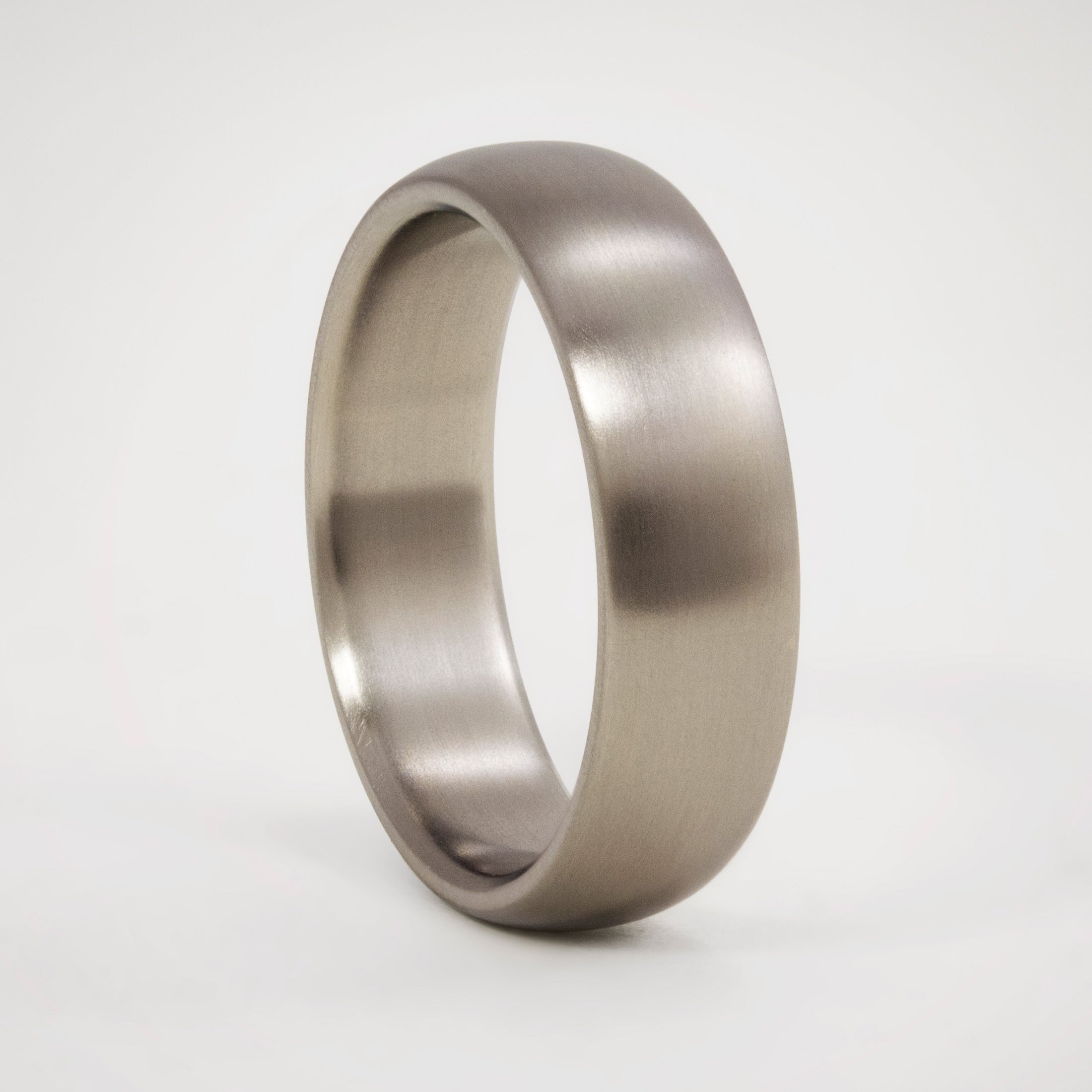 Set Rounded matte titanium