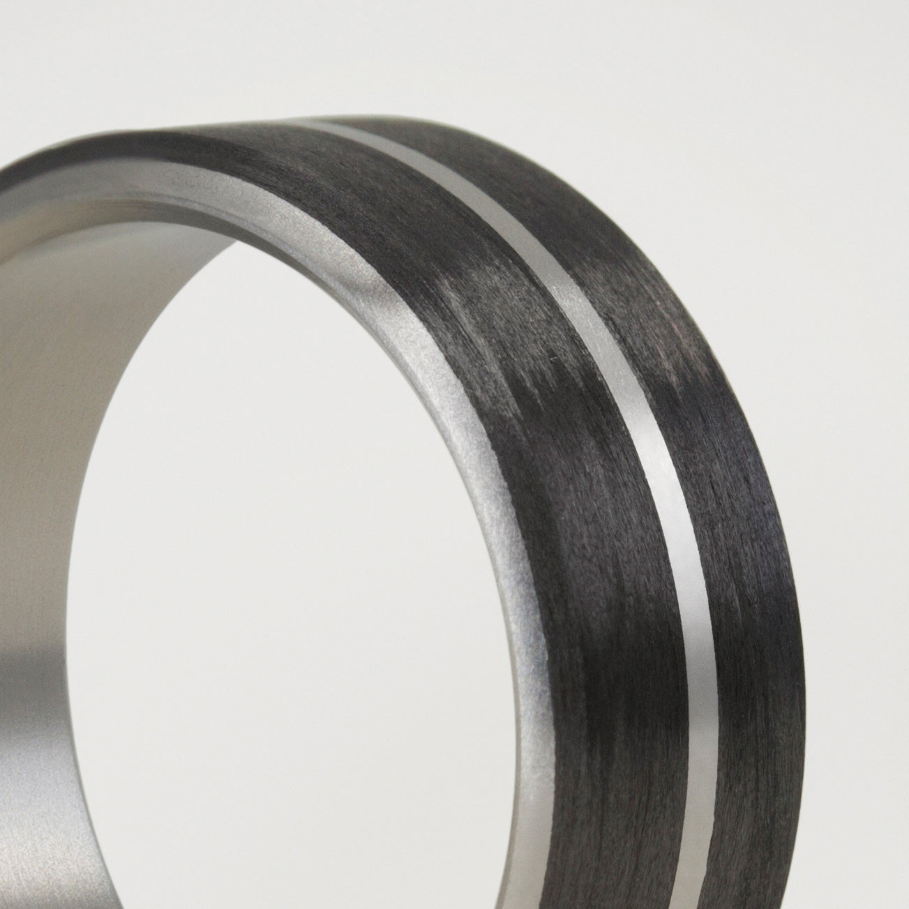 Set beveled carbon fiber and titanium