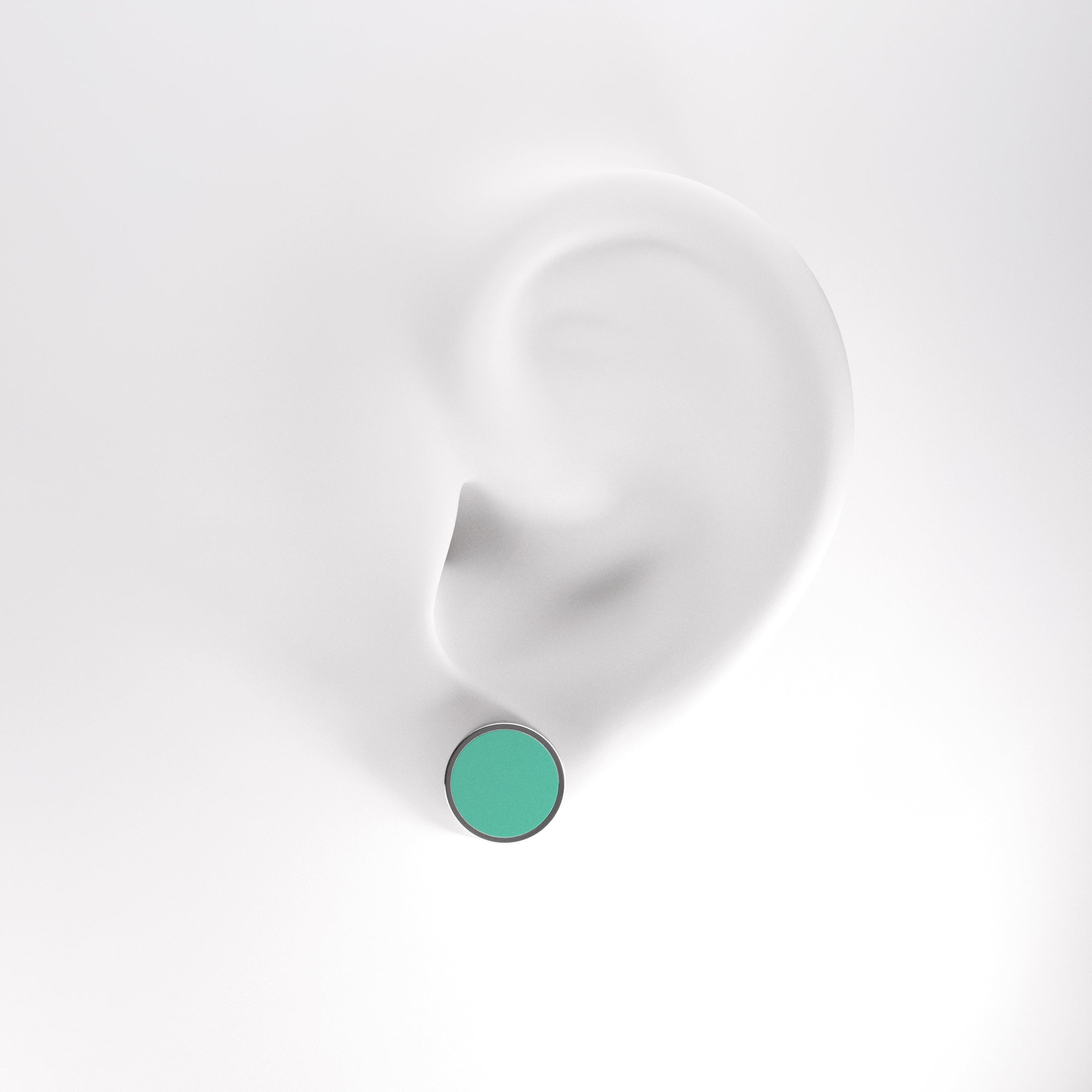 Titanium Aqua Earrings