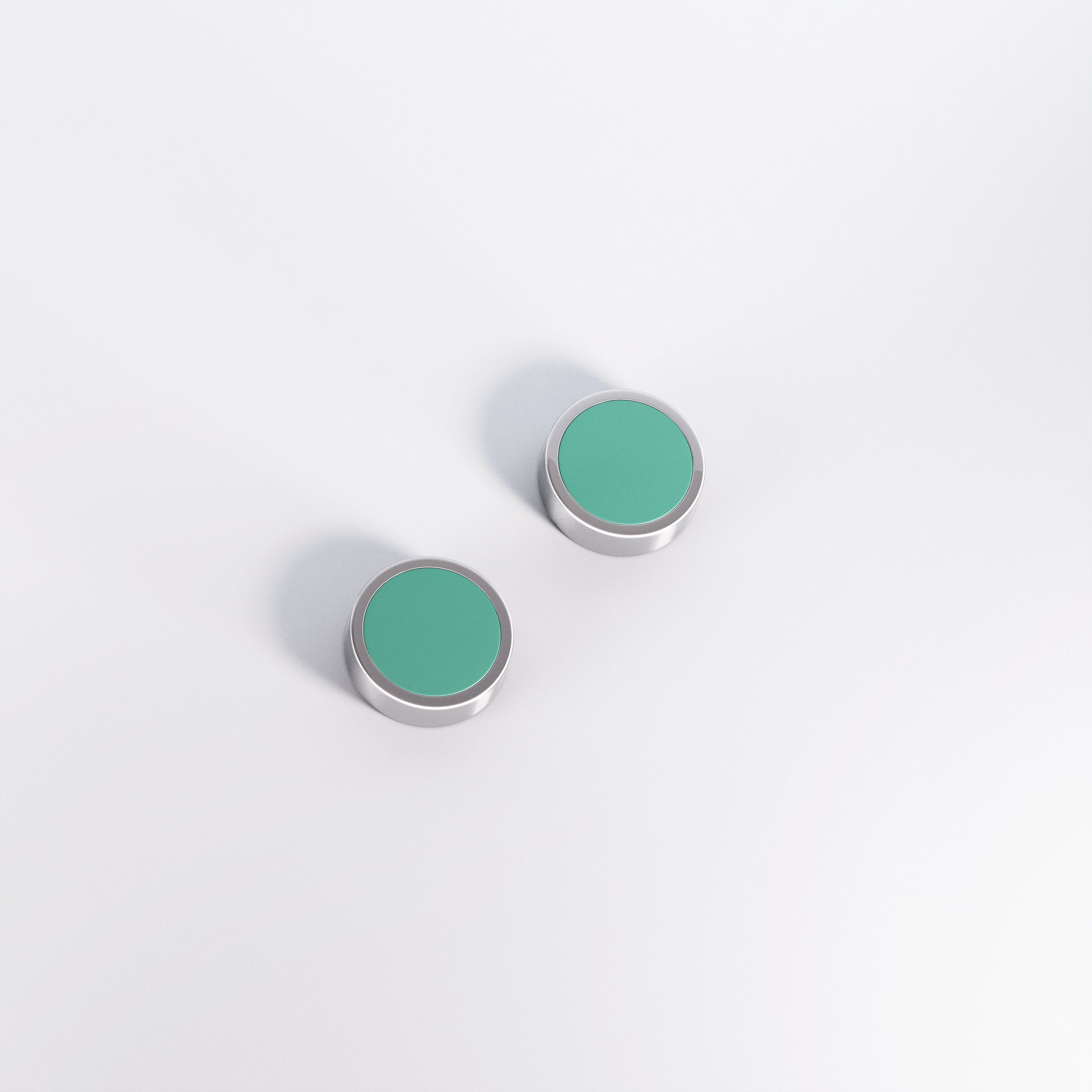 Titanium Aqua Earrings