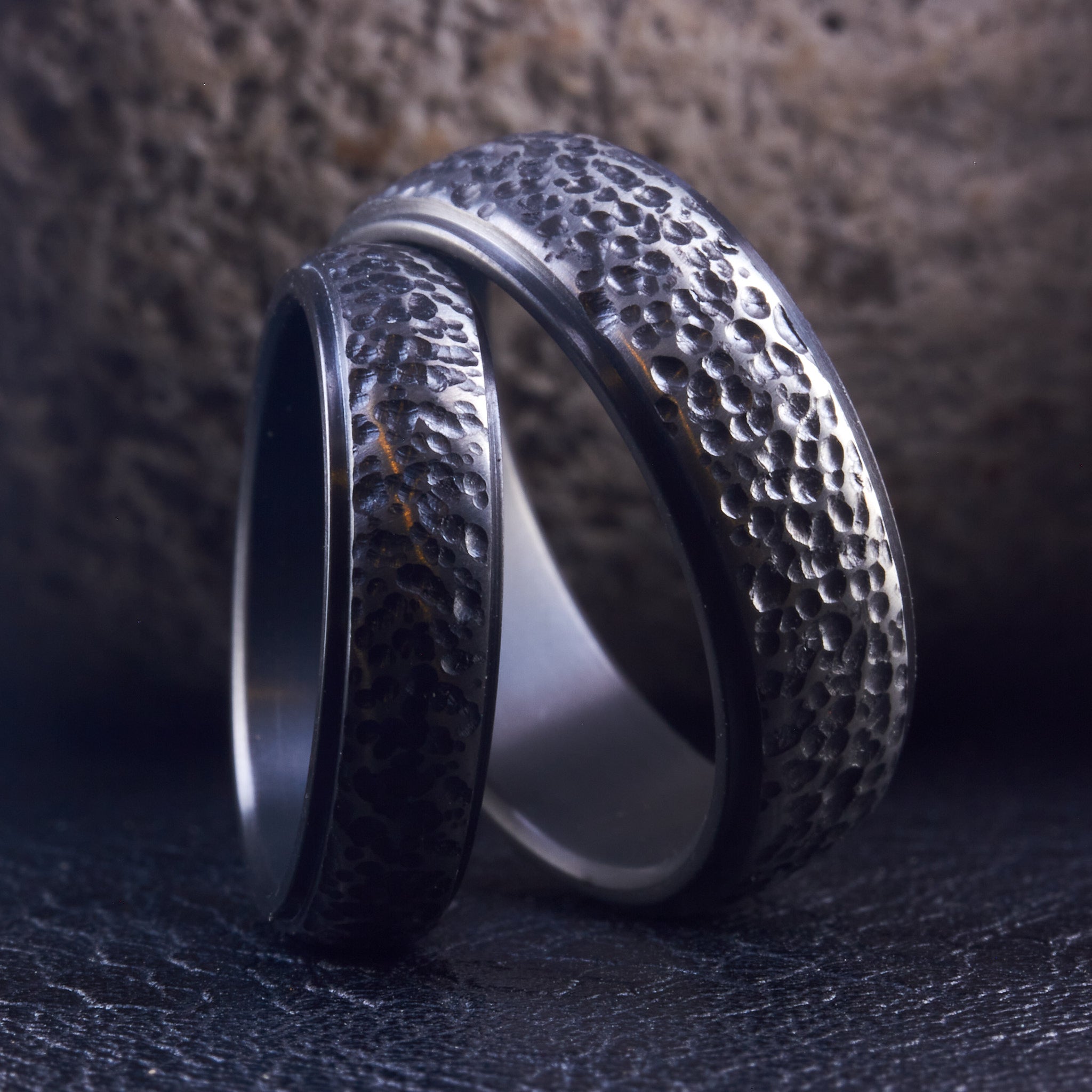 Set Carved Zirconium