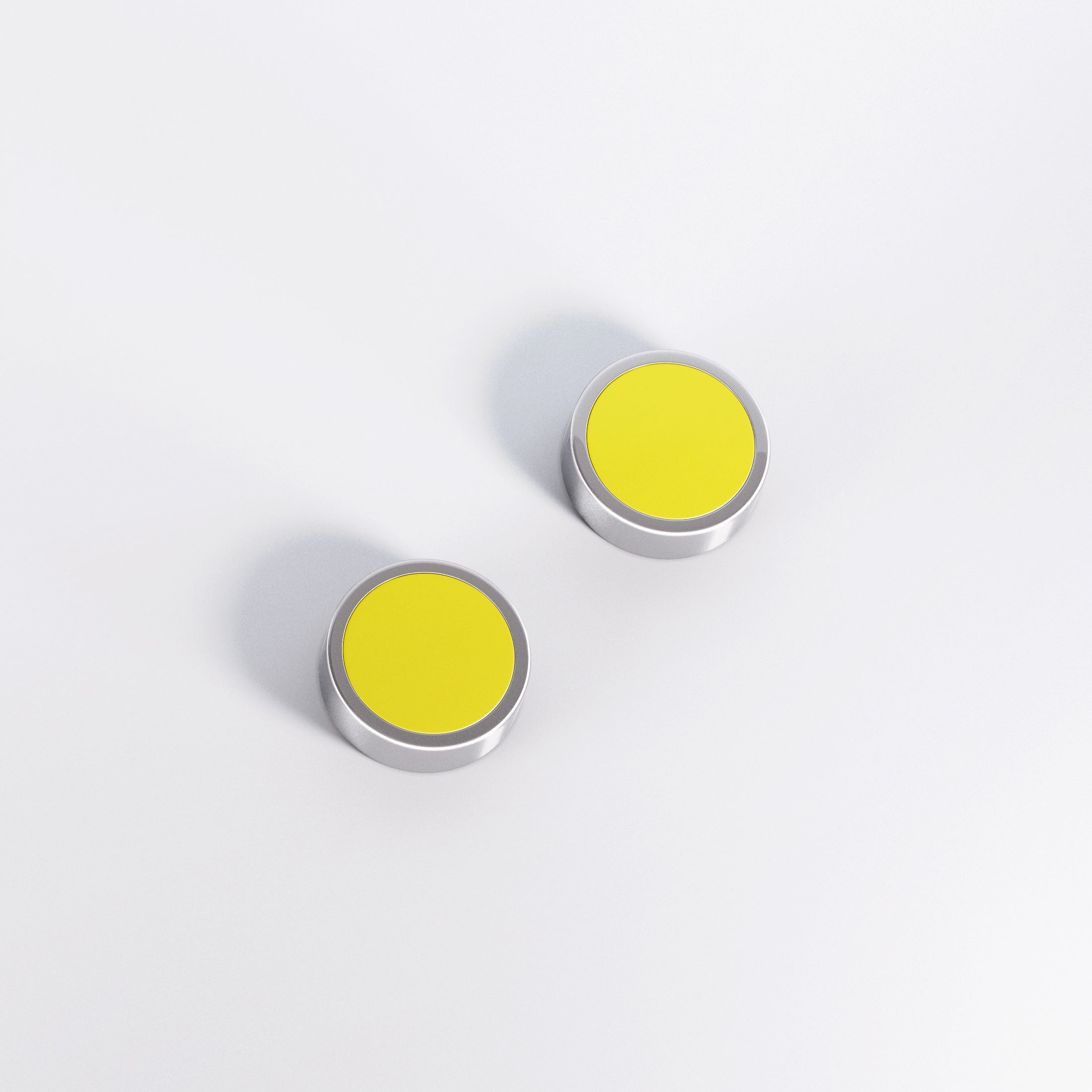 TITANIUM LEMON EARRINGS M