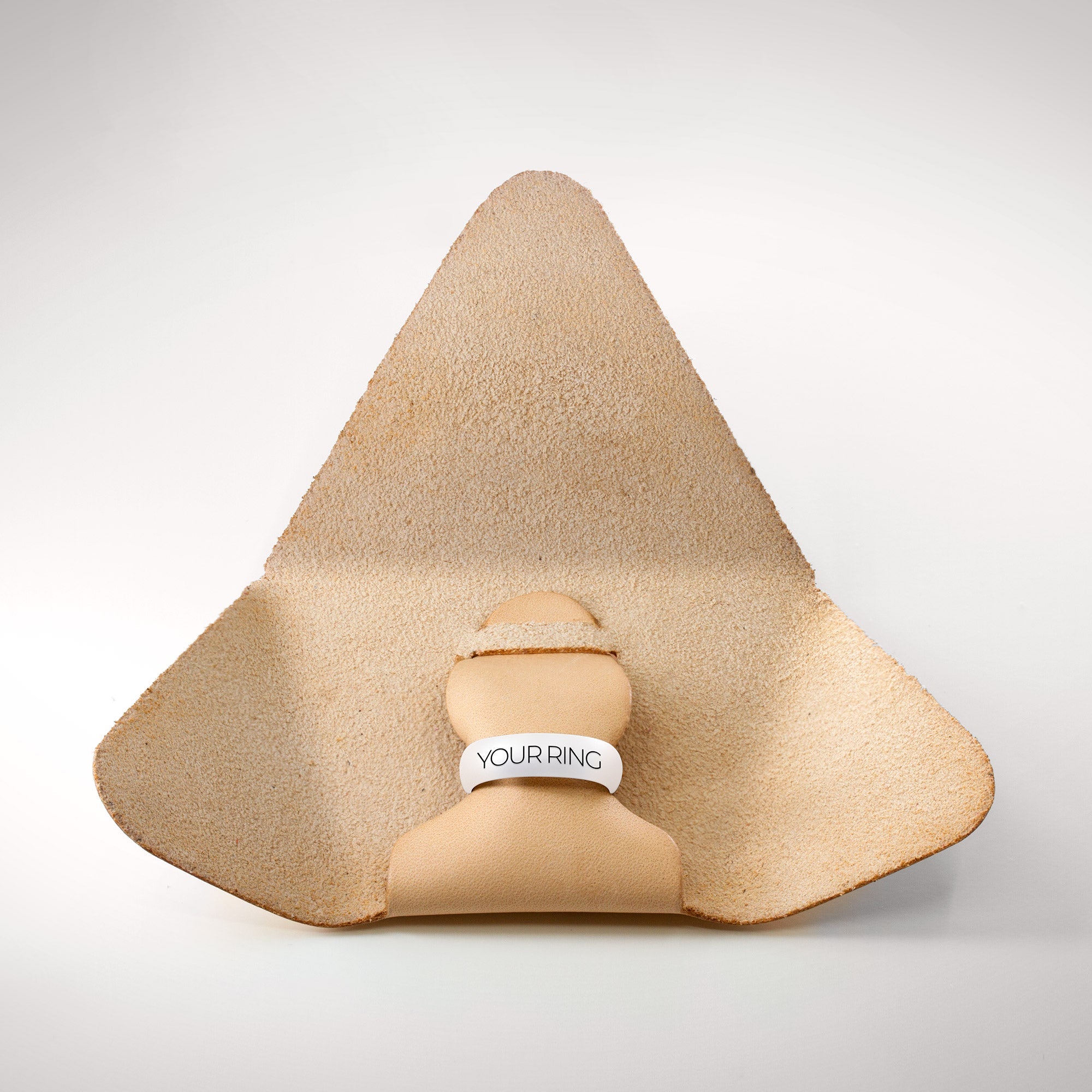 Alternative Solitaire Graphite diamond Ring