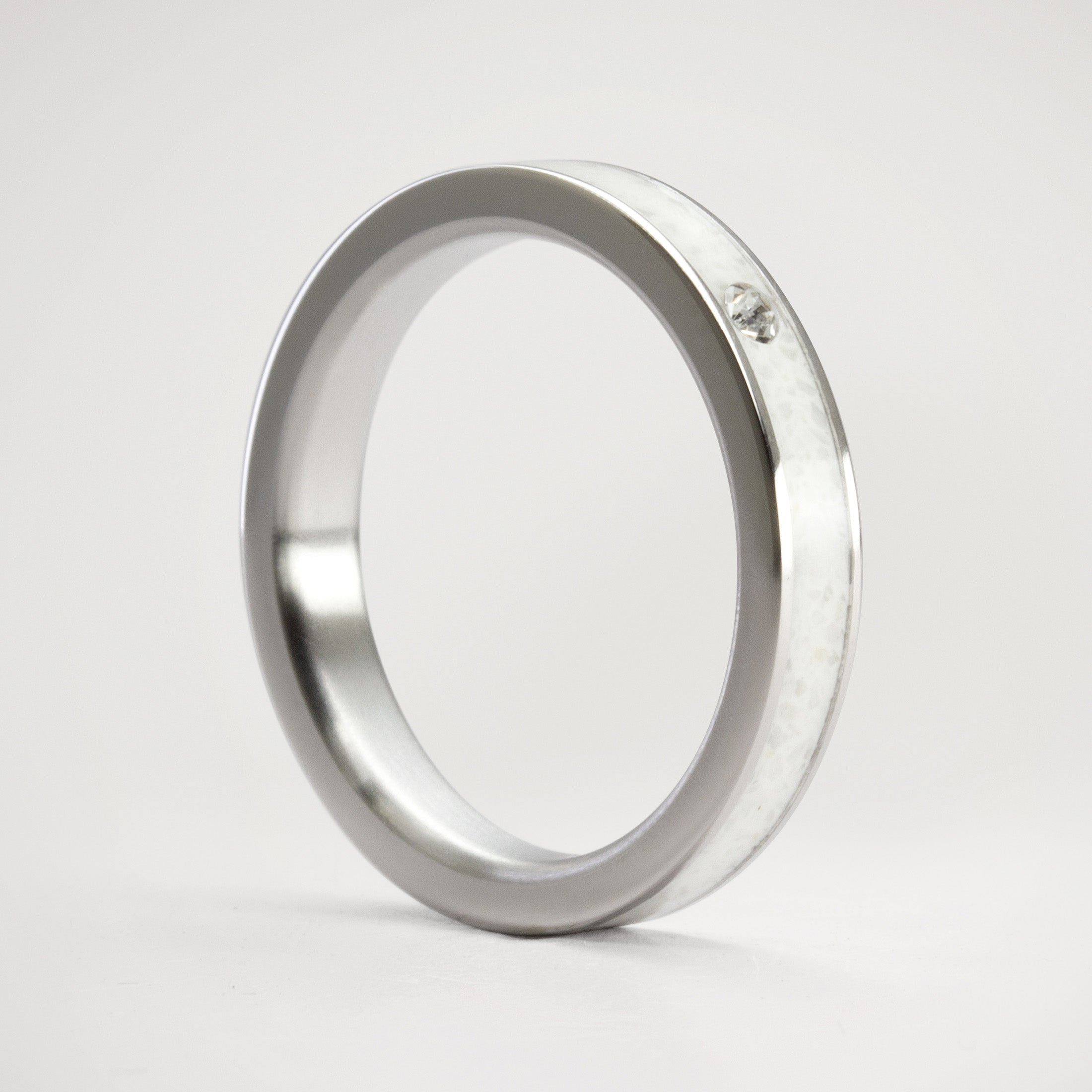 SET CARRARA CLASSIC WITH WHITE CRYSTAL