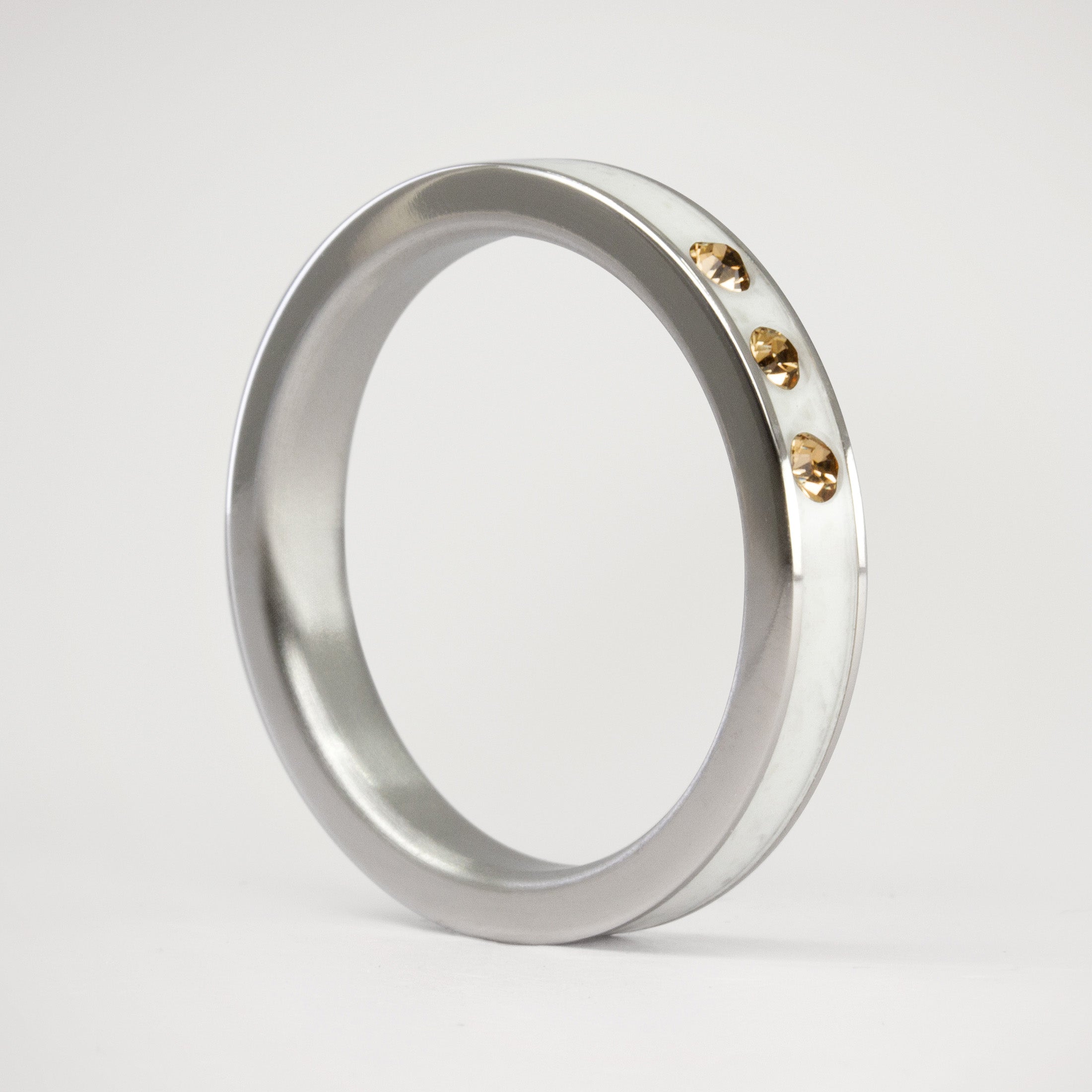 CARRARA MARBLE AND TITANIUM RING GOLD DELUXE EDITION