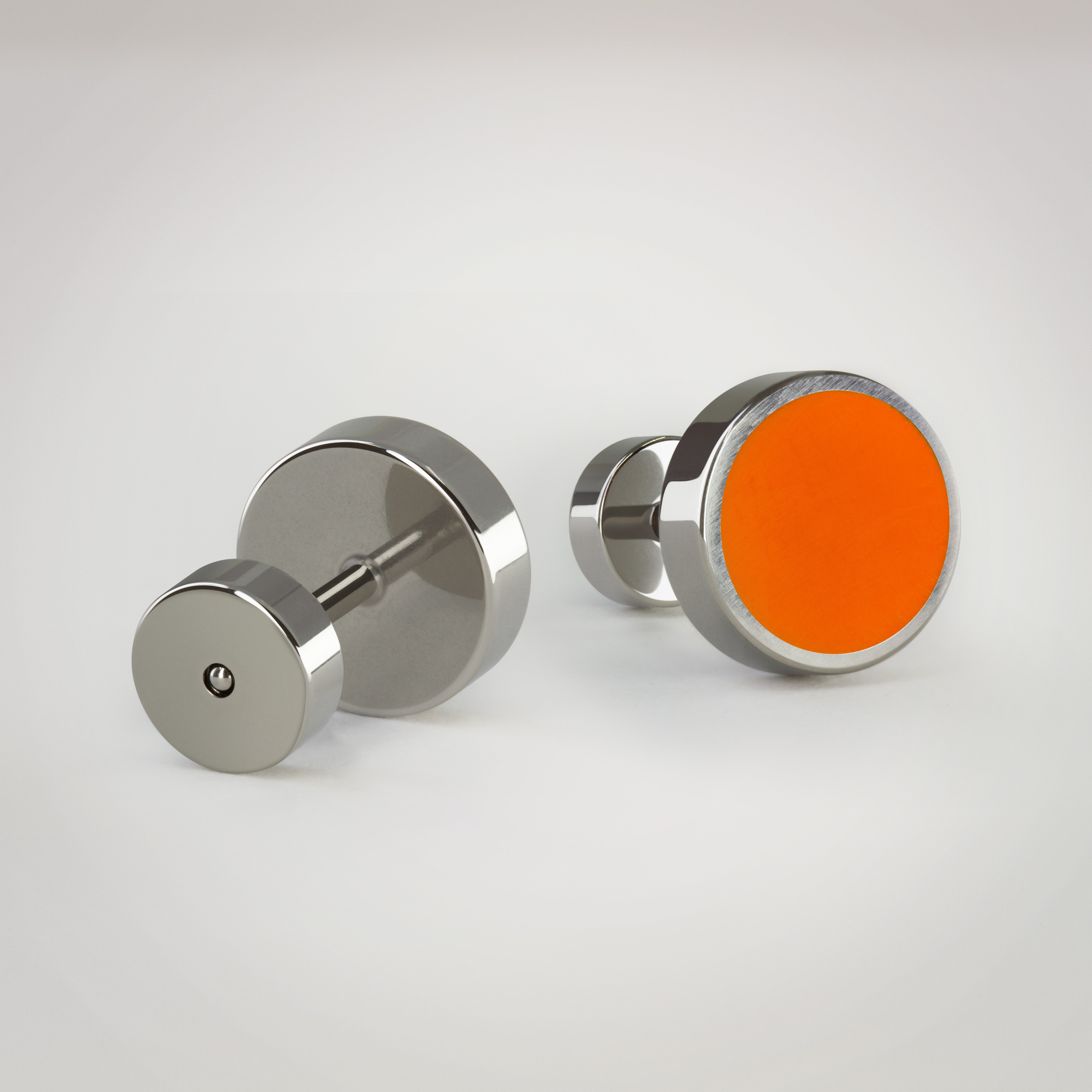 Titanium Orange Earrings M