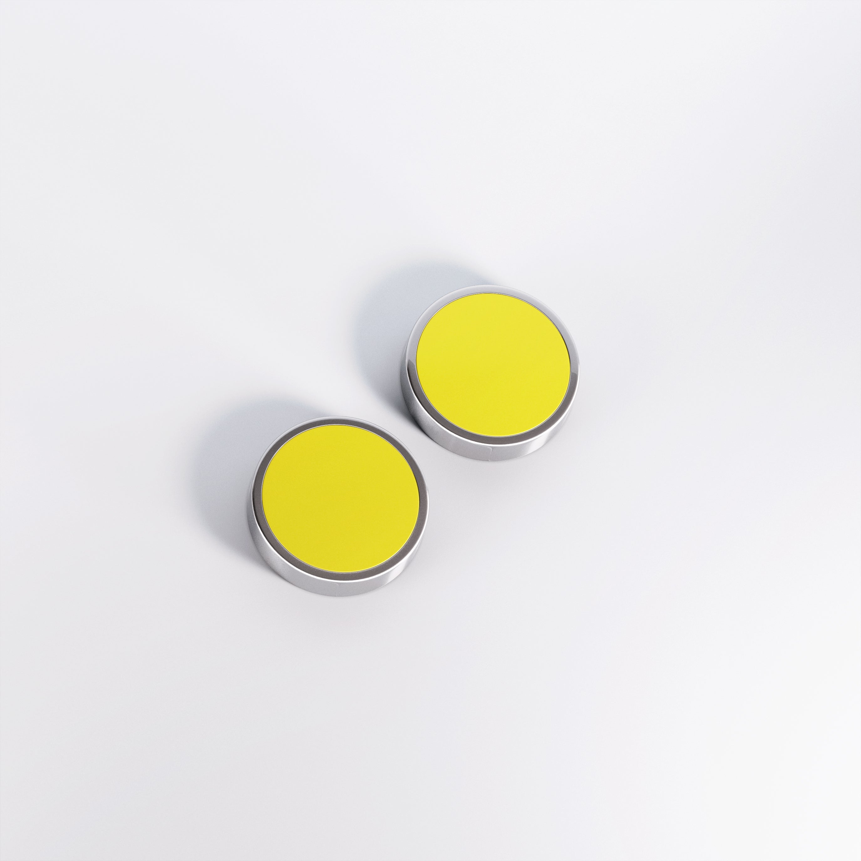 TITANIUM LEMON EARRINGS