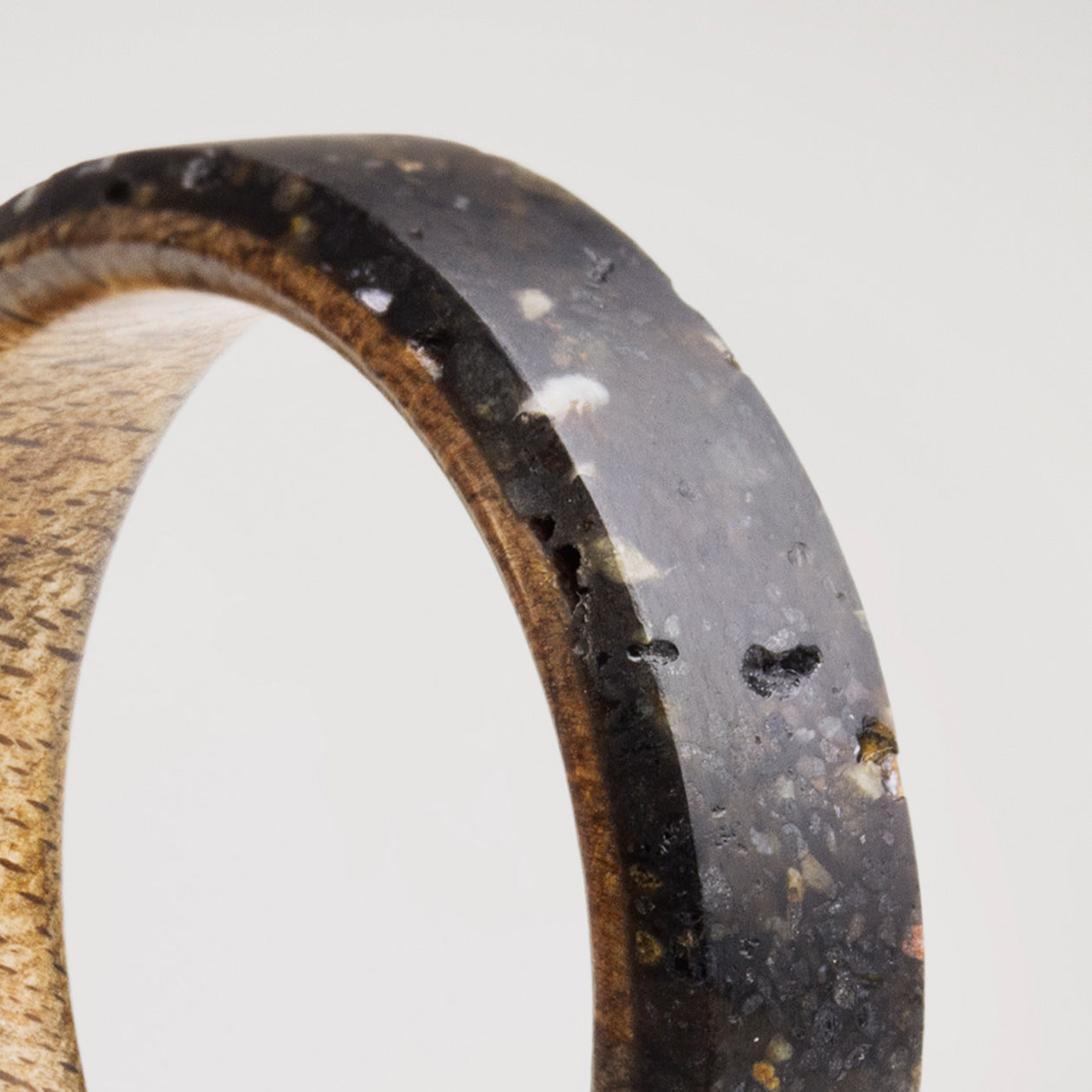 Patagonic Stone and wood ring