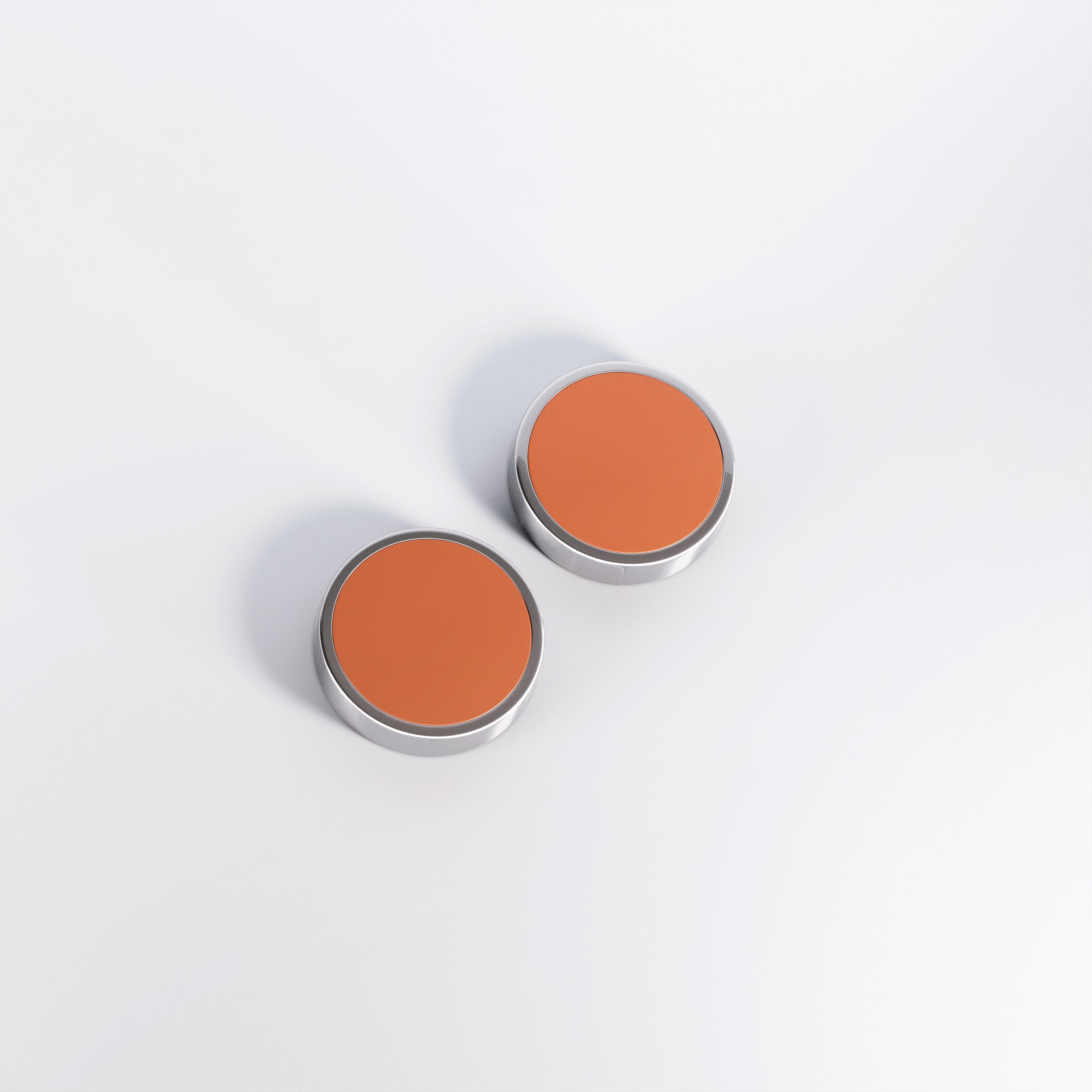 Titanium Orange Earrings