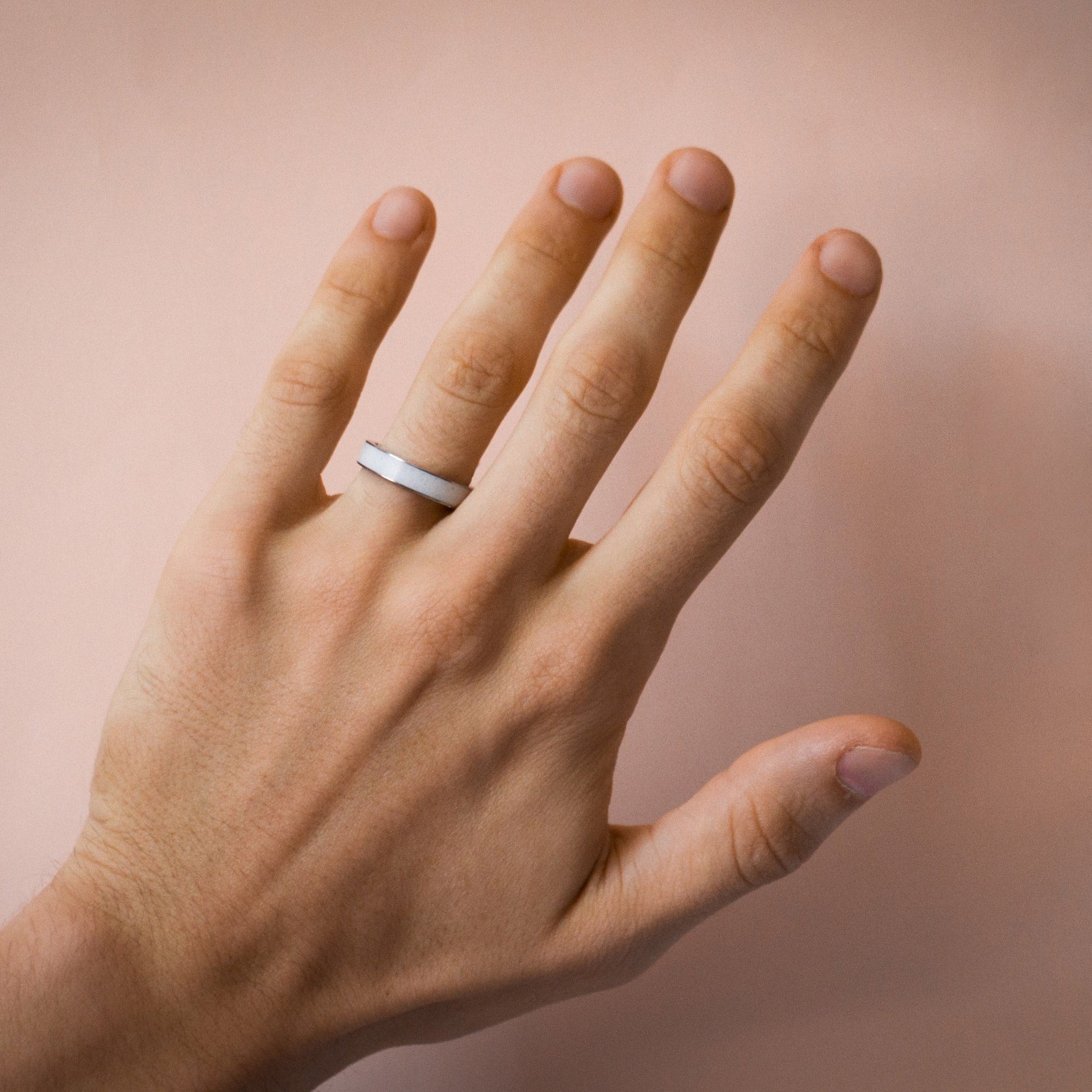 Set Classic Carrara marble & titanium