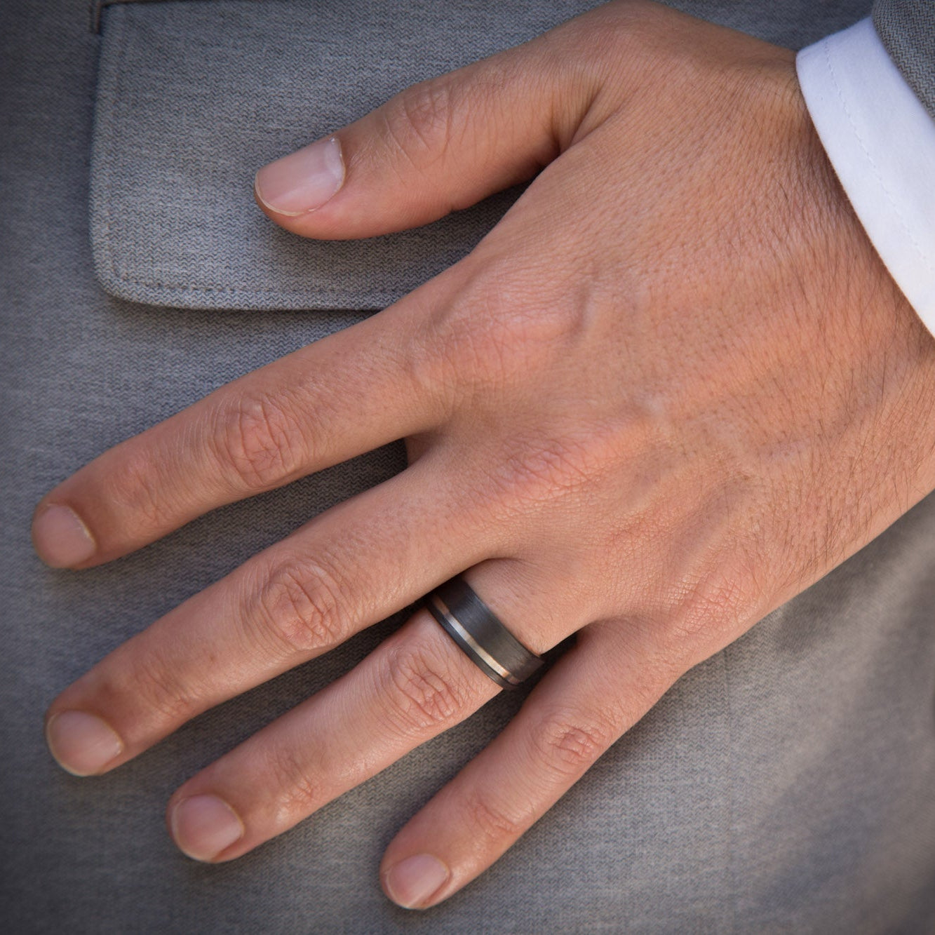 Set low relief Carbon fiber and titanium