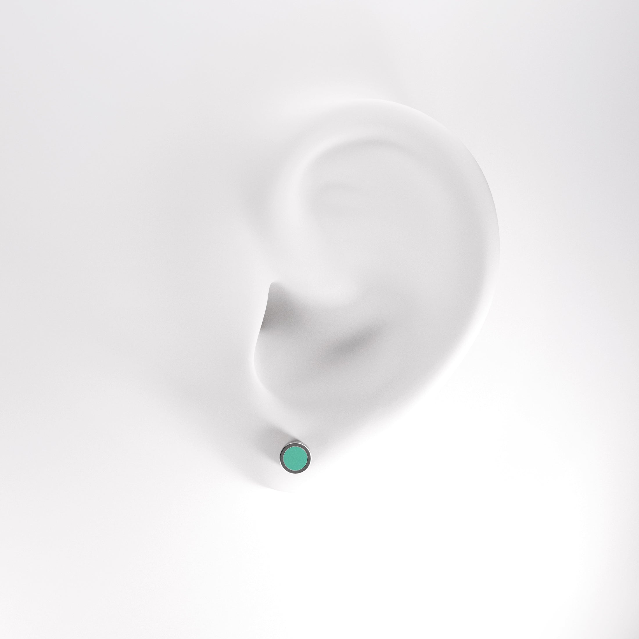 Titanium Aqua Earrings